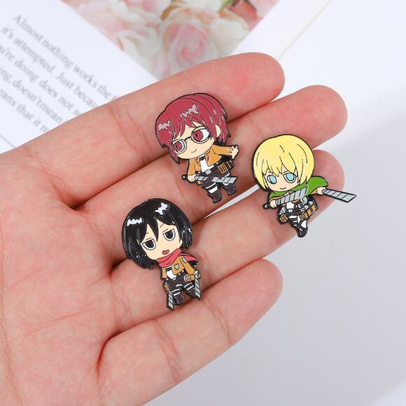 Attack On Titan Armin Arlert Enamel Pins 59 - Picture 4 of 5